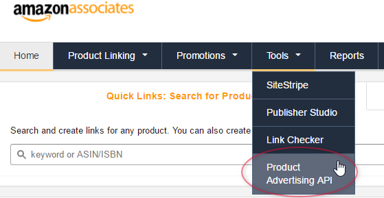 Register for Product Advertising API · Product Advertising ...